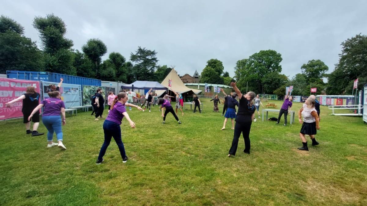 Fallen Angels annual Picnic in the Park at Storyhouse Open Air Theatre