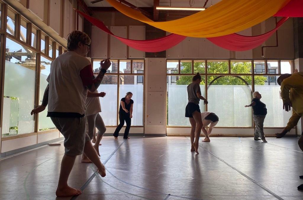 Holding Light – Behind the Scenes: Day 1 of the Residency with Alice Godfrey
