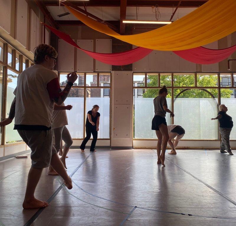 Holding Light – Behind the Scenes: Day 1 of the Residency with Alice Godfrey